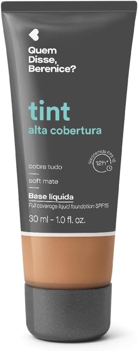 Quem Disse, Berenice? Base Tint Alta Cobertura Cor 245F 30ml